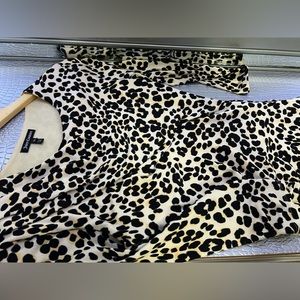 Cheetah print dress